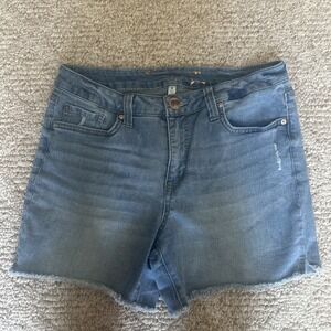 Seven7 Women's Shorts Size 8 Weekend Short 4" inseam Denim Jean Size Blue 8